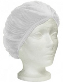 Bonnet bouffant plissé RONCO CARE™ 7021W - Blanc 21"(1000/cs)