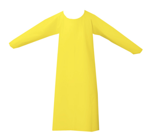 CoverMe™ Reusable Gown - Yellow (12-Pack)