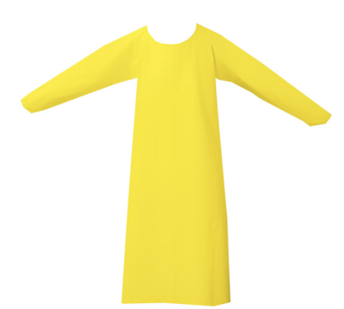 Blouse réutilisable CoverMe™ - Jaune (paquet de 12)