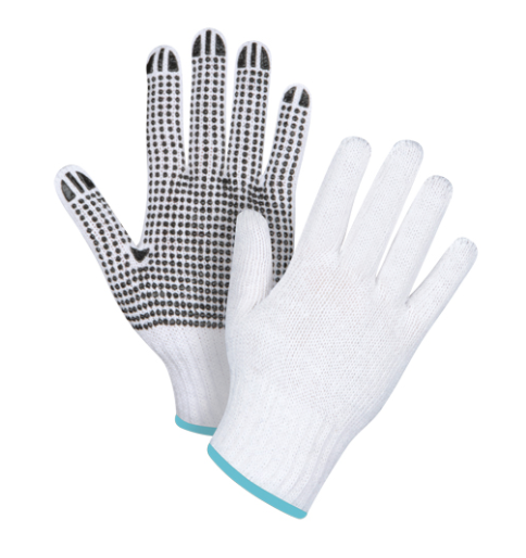 Dotted Gloves Single Sided CFIA Accepted - X-Large