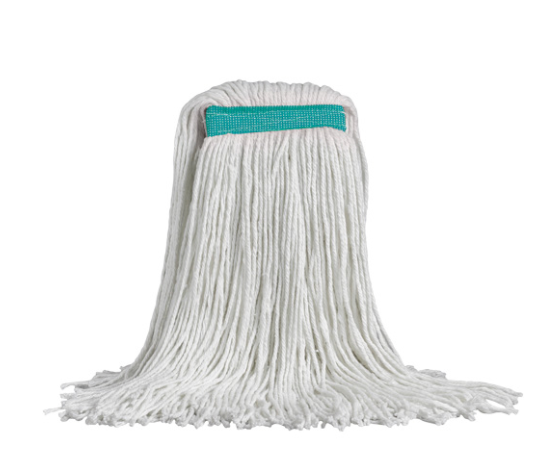 SynRay™ Wet Mop Synthétique Cut-End - Blanc (20oz)