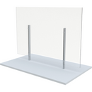 Free Standing Board Mount Sneeze Guard 36" x 36"