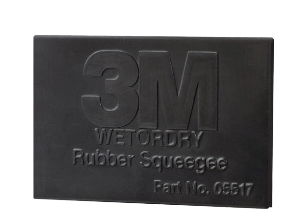Rubber Squeegee 2" x 3" Wet/Dry