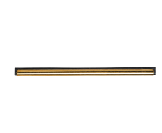 Brass Squeegee Channel 18" with Rubber Blade