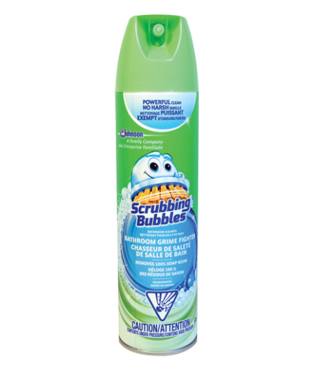 Scrubbing Bubbles® Nettoyant et désinfectant pour salle de bain Grime Fighter (623g)