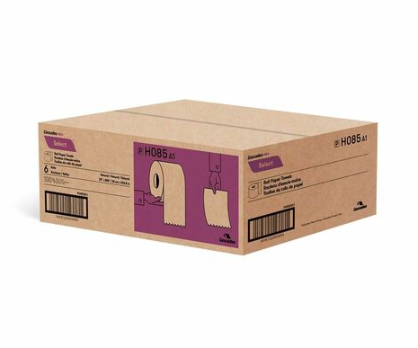 H085 Pro Select™ Hand Towel Rolls - Kraft 1-Ply 800' (6/cs)