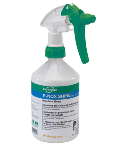 E-Nox Shine™ - Nettoyant et protecteur pour acier inoxydable (500 ml)