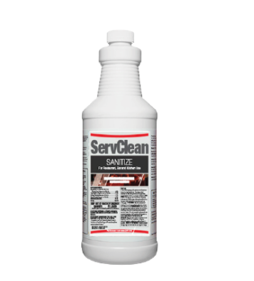 ServClean - désinfectant pour surfaces en contact avec les aliments (946 ml)