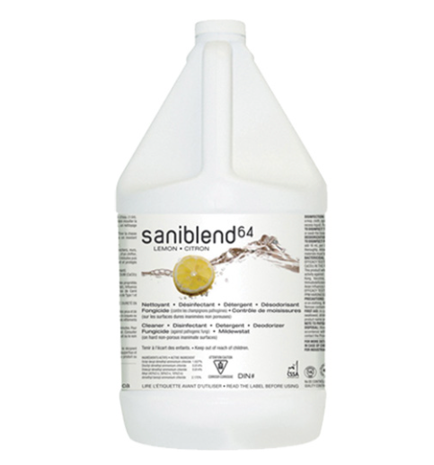SaniBlend 64 - Nettoyant désinfectant super concentré (4L)
