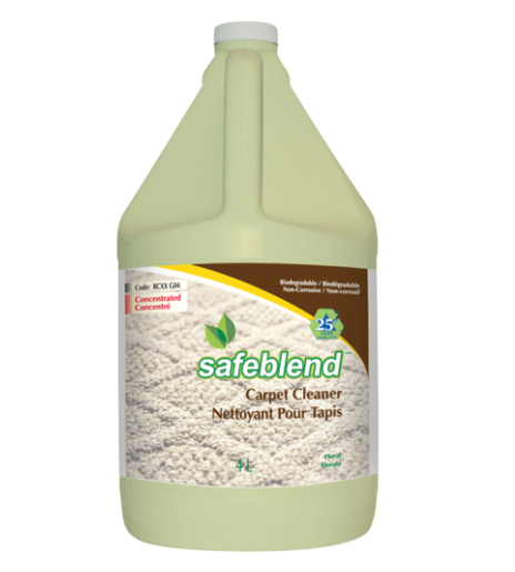 Carpet Cleaner, Deodorizer & Stain Remover - Low Foam (4L)