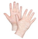 Polyethylene disposable gloves Clear 1-Mil - (500/box)