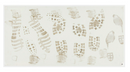 Cadre pour tapis de salle blanche (2-1/16' x 3-1/16')