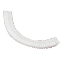 Pleated Bouffant Cap - White 21" (1000/cs)