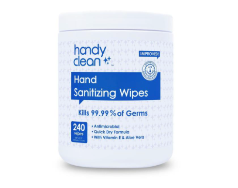 Handyclean™  Sanitizing Wipes (240/ct)