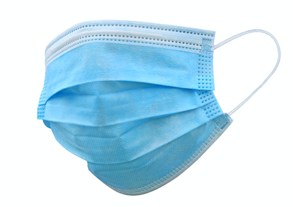 Surgical Earloop Face Masks Blue 3-Ply - Level 3 (50/box)
