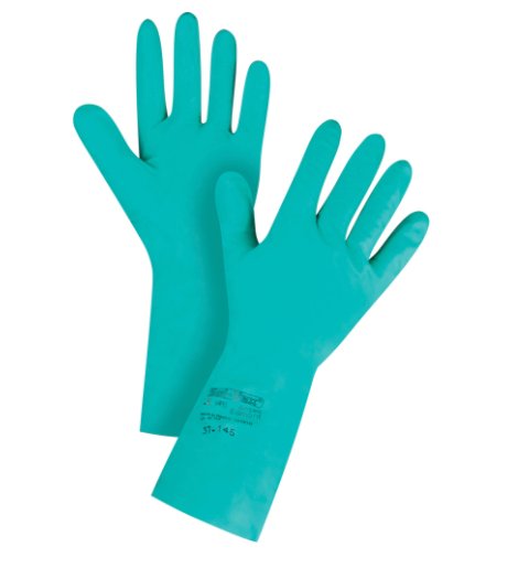 37-145 Solvex® Chemical Resistant Nitrile Gloves 13" - Medium