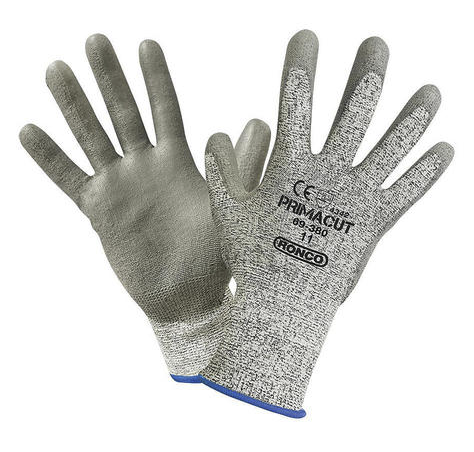 PrimaCut™ 69-380 - Anti-Cut Polyurethane Nitrile Coated Glove - 8/Medium (6-Pack)