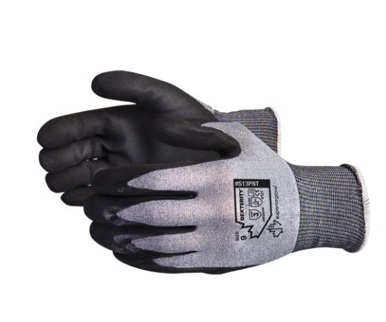 Dexterity® - Gants enduits de nitrile avec coque en nylon 13g - 6/X-Small