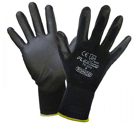 Flexsor™ 76-500 Polyurethane Palm Coated Nylon Gloves - 7/Small (12-Pack)