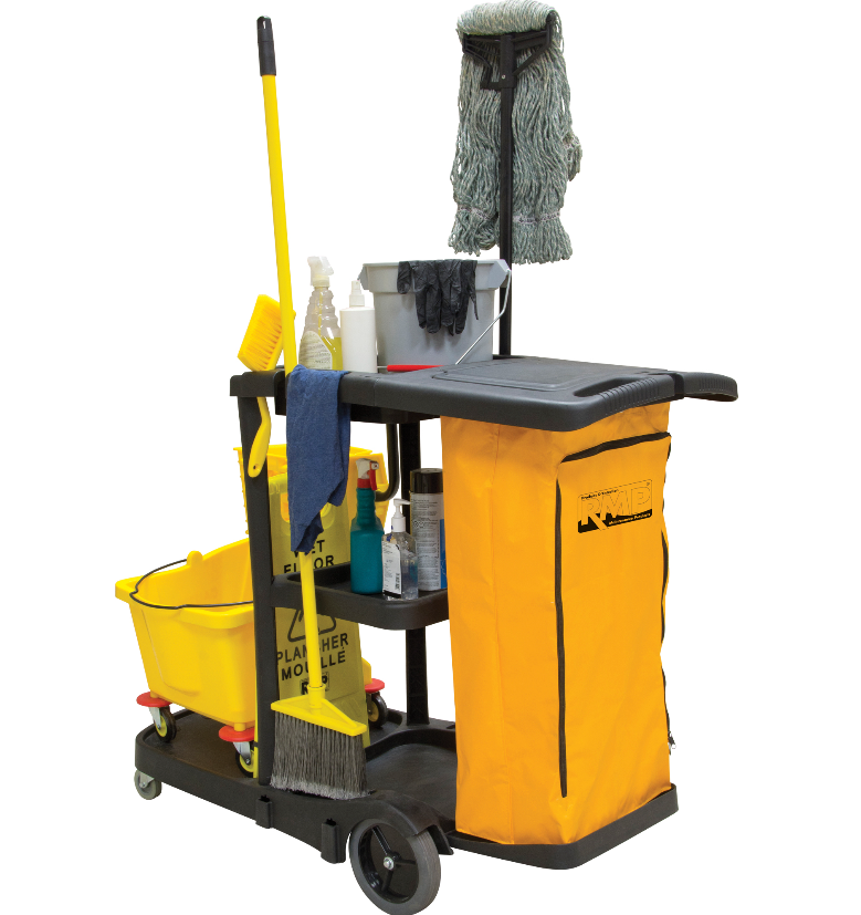 Standard janitorial Cleaning Cart