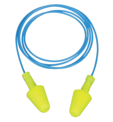 E-A-R™ Flexible Fit Earplugs Bulk Corded - Poly bag (100-Pack)