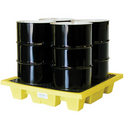 Poly-Slim-Line™ 6000 - Sans drain 66 gal US. Capacité de déversement 54"x 54"x 12"