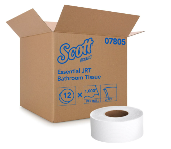 07805 Scott® - JRT Jr. Toilet Paper 1000’ (12/cs)