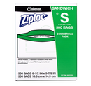 Sac à sandwich Ziploc® (500/boîte)