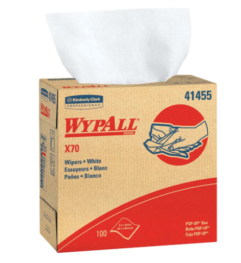 WYPALL* X70 - Essuie-glaces à usage intensif (10 x 100s)
