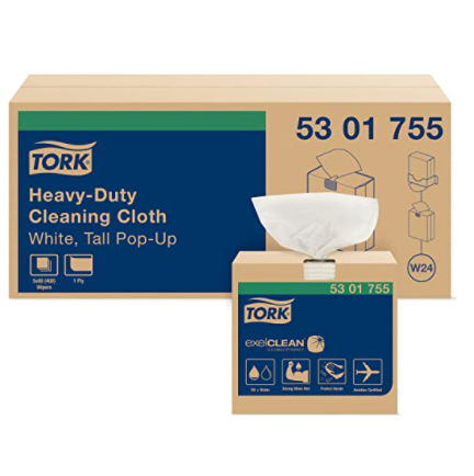 Industrial Heavy-duty Cleaning Cloth - Pop-up Box (5 x 80ct/cs)