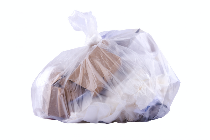 Garbage Bags 22x24 Clear - High Density (1000/cs)