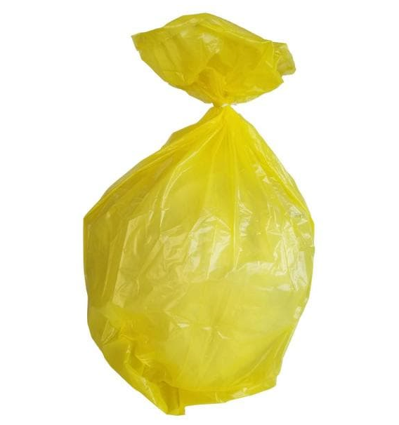 Garbage Bags 26x36 Yellow - Regular (250/cs)