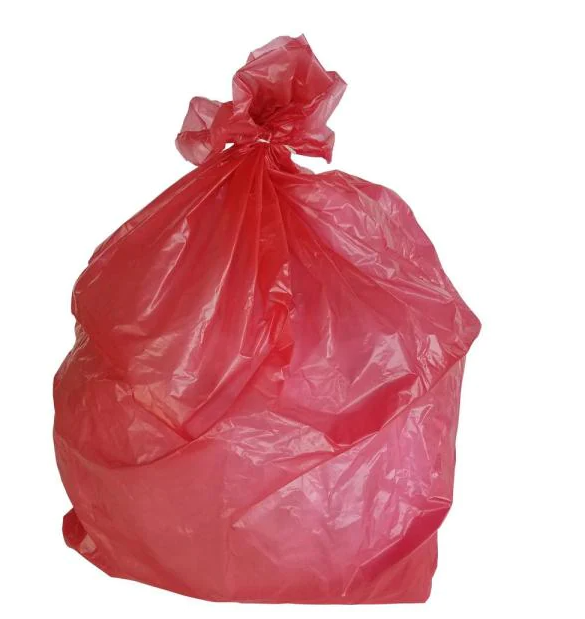 Garbage Bags 26x36 Red - Regular (250/cs)