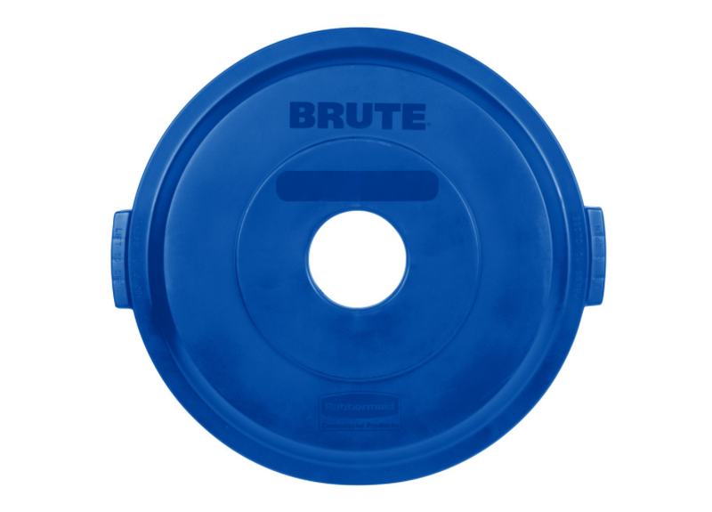 Bouteille de recyclage ronde Brute®/couvercle de canette - 32 gal.