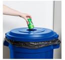 Round Brute® Recycling Bottle / Can Lid - 32 Gal.