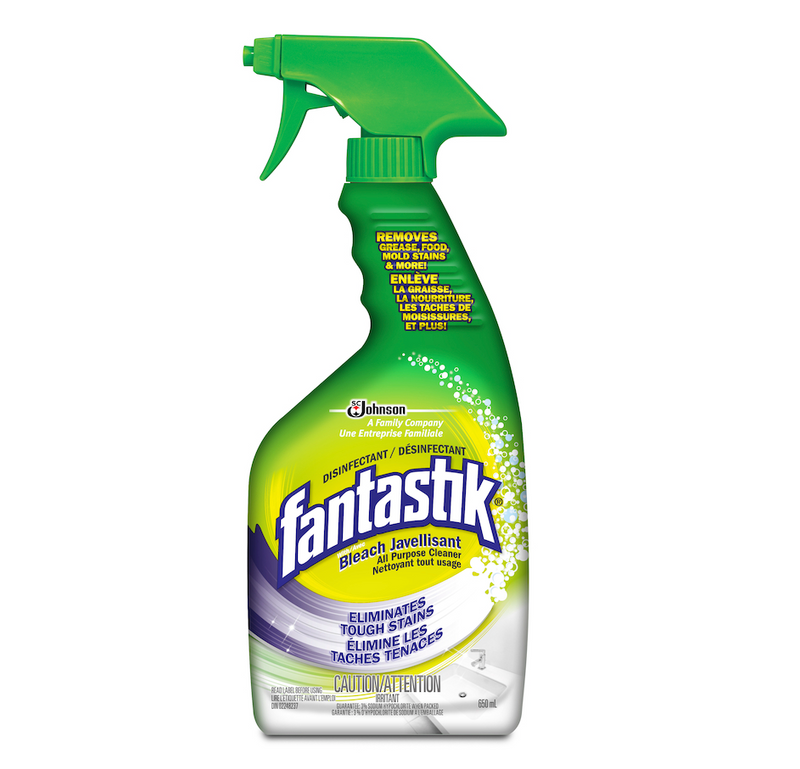 Fantastik® All Purpose Cleaner with Bleach (650mL)