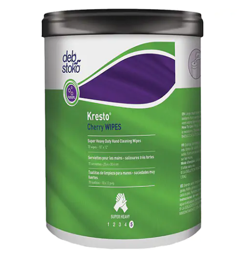 Kresto® Cherry - Heavy Duty Hand Cleansing Wipes (70ct)