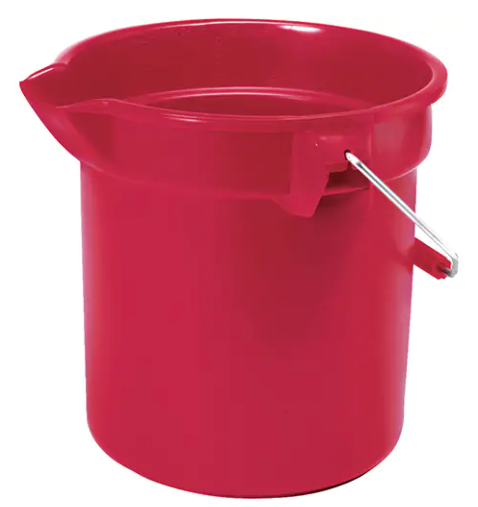 Brute® - Red Round Bucket 13.2L