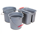 Brute® - Gray Round Bucket 13.2L