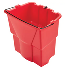 Wavebrake® Optional Dirty Water Bucket, 4.5 US Gal. (18 qt.) Capacity, Red (2064907)