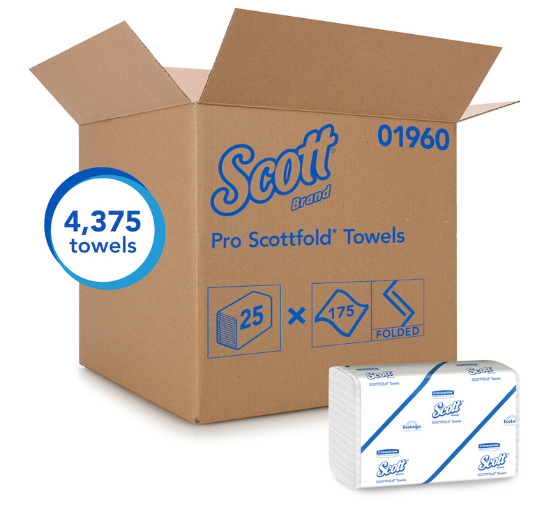 01960 Scott® Pro™ ScottFold™ Folded Towel 175s (25/cs)