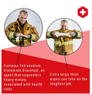 Hero Wipes - Cleaning Wipes Carciogenic Soot 6"x9" (48ct)