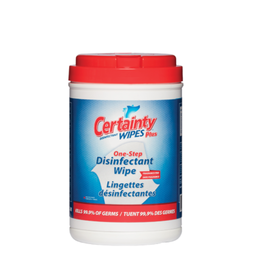 Lingettes désinfectantes Certainty™ Plus - Sans parfum (200ct)