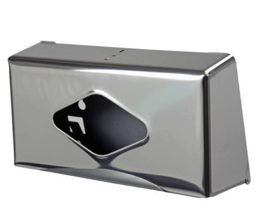Wall Mounted Facial Tissue Dispenser - Stainless Steel