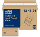 424824 Essuie-mains à plis multiples Advanced H2 - Blanc (12 x 250w)
