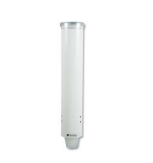 Small Pull Type Cup Dispenser for 4-10oz cups - White