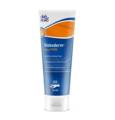 Stokoderm® Aqua PURE - Crème spécialisée pour la défense de la peau (100mL)