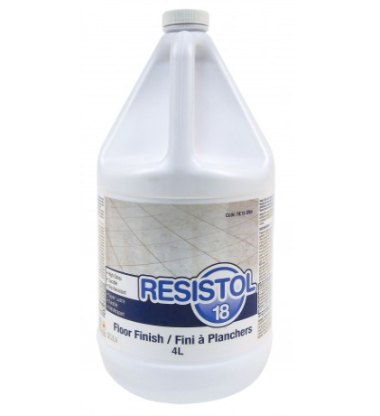 Resistol 18 - Fini à Plancher Acrylique 18% Solides (4L)
