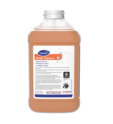 Stride Citrus - Concentrated Neutral Cleaner J-Fill 2.5L (2/cs)