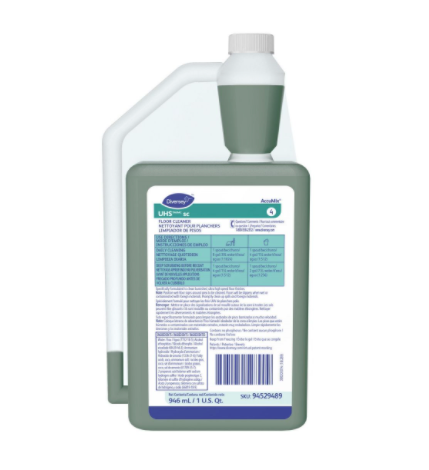 UHS - Nettoyant pour sols neutre à faible mousse AccuMix (946 ml)